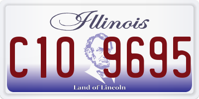 IL license plate C109695