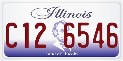 IL license plate C126546