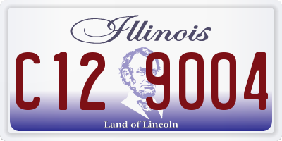 IL license plate C129004