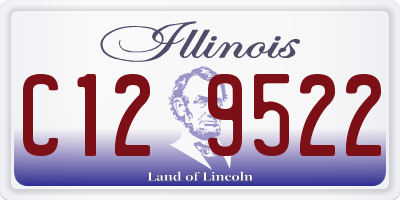 IL license plate C129522