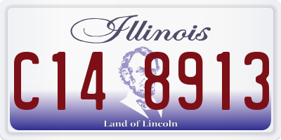 IL license plate C148913