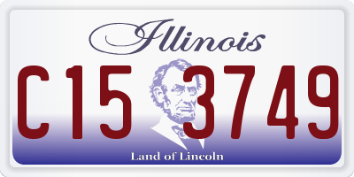 IL license plate C153749