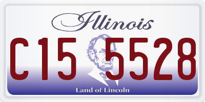 IL license plate C155528
