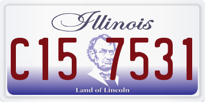 IL license plate C157531