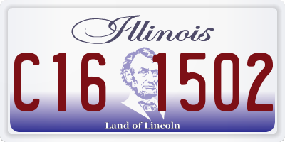 IL license plate C161502