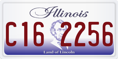 IL license plate C162256