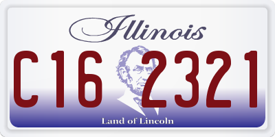 IL license plate C162321