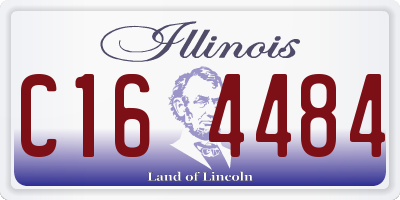 IL license plate C164484