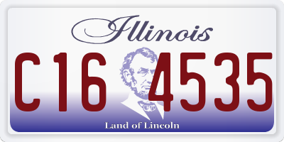 IL license plate C164535