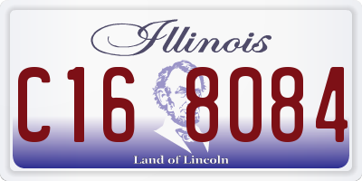IL license plate C168084