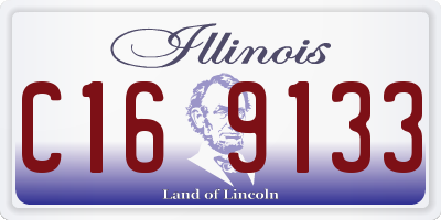 IL license plate C169133