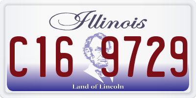 IL license plate C169729