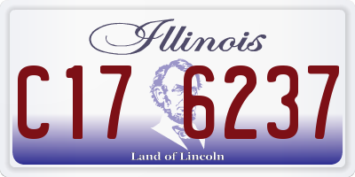 IL license plate C176237