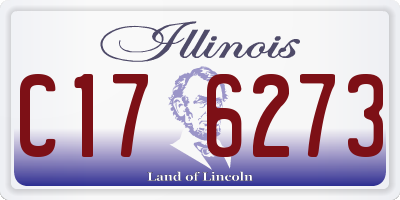 IL license plate C176273