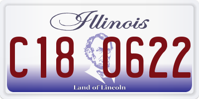 IL license plate C180622