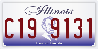 IL license plate C199131