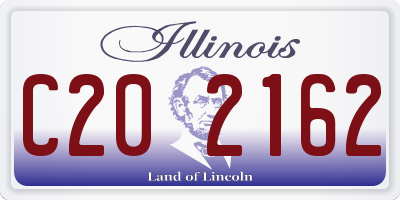 IL license plate C202162