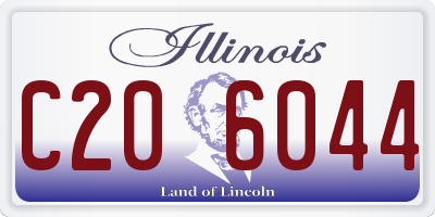 IL license plate C206044