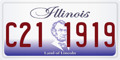 IL license plate C211919