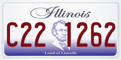 IL license plate C221262