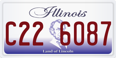 IL license plate C226087