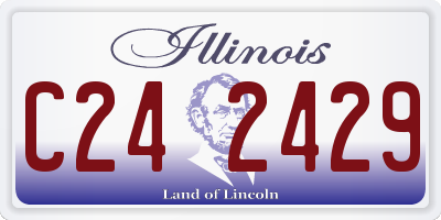 IL license plate C242429