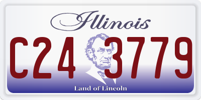 IL license plate C243779