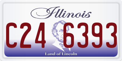 IL license plate C246393