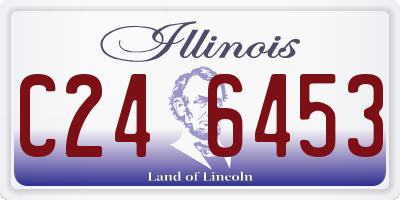 IL license plate C246453