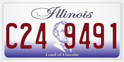 IL license plate C249491