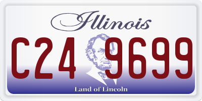 IL license plate C249699