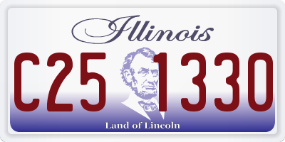 IL license plate C251330