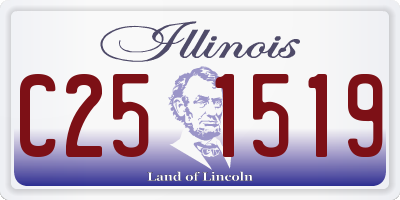IL license plate C251519