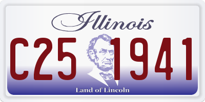 IL license plate C251941