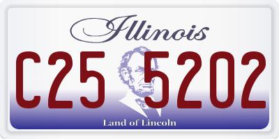 IL license plate C255202