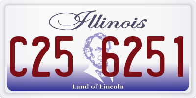 IL license plate C256251