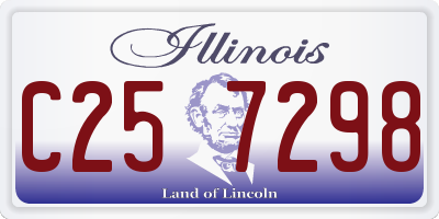 IL license plate C257298