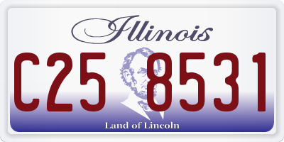 IL license plate C258531