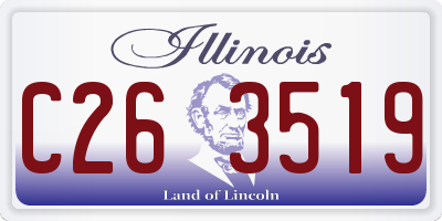 IL license plate C263519