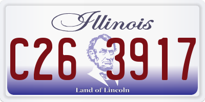 IL license plate C263917