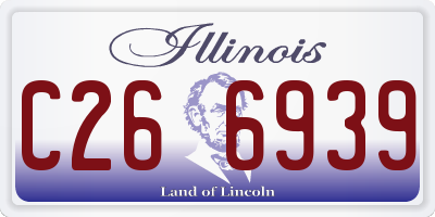 IL license plate C266939