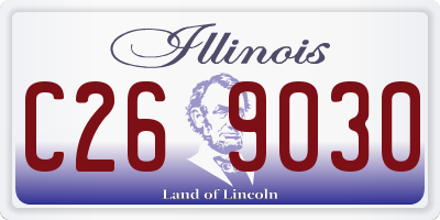 IL license plate C269030