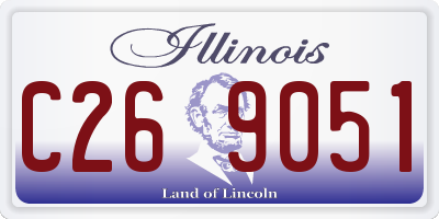 IL license plate C269051