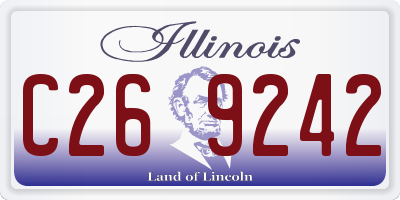 IL license plate C269242