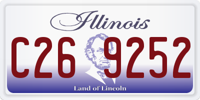 IL license plate C269252