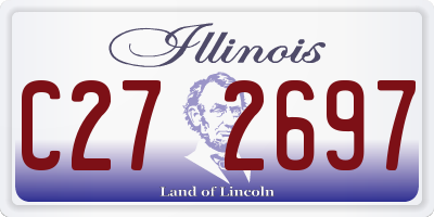 IL license plate C272697