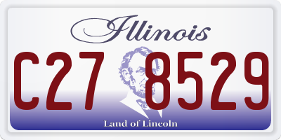IL license plate C278529
