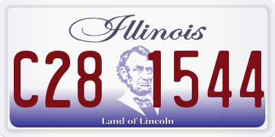 IL license plate C281544