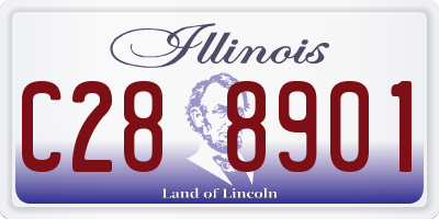 IL license plate C288901