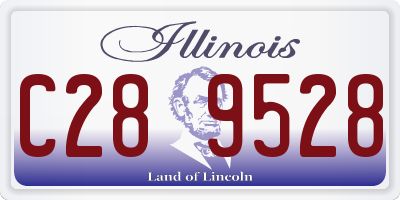 IL license plate C289528